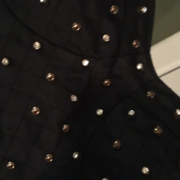 Black dress with beaded top - Picture 7 of 7